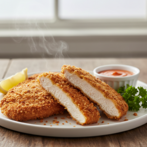 Frango Empanado com Panko na Airfryer Crocante