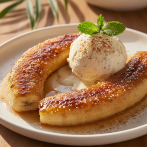 Banana Caramelada na Airfryer
