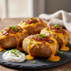 Batata Canoa na Airfryer