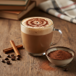 Capuccino Caseiro de Chocolate de Cafeteria