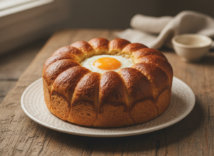 Pão Fofo com 1 Ovo na Air Fryer