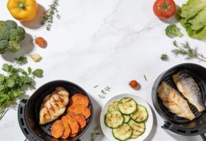 10 Receitas Fit na Air Fryer com Calorias e Macros de Cada Prato
