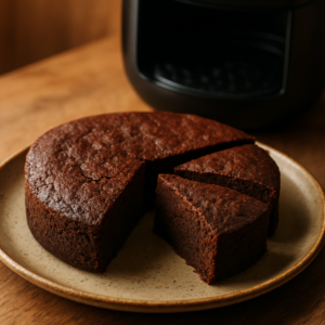 Bolo fitness de chocolate na AirFryer: Delícia Saudável e Fácil!