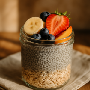 Pudim de Chia com Aveia na AirFryer: Receita Deliciosa e Saudável