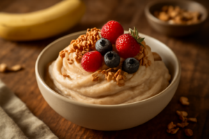 Sorvete de Banana Fitness: Delícia Saudável para o Verão