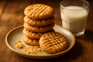 Cookies de Pasta de Amendoim: Crocantes e Saborosos