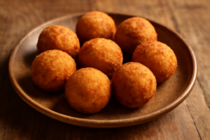 Bolinho de Biomassa de Banana Verde