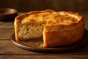 Torta de Frango Cremoso com Requeijão