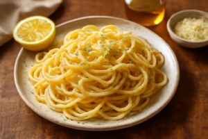 Macarrão ao Limão: Receita Rápida e Saborosa