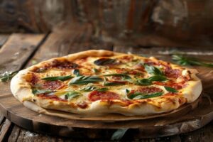 Massa de pizza caseira